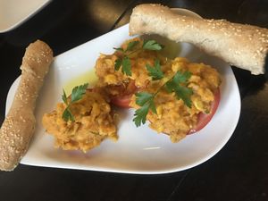 Tomate & Süsskartoffel  at Mariposa in Nuremberg