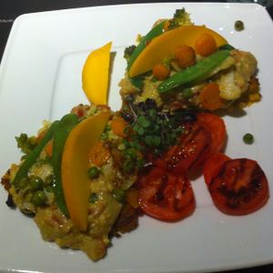 'pizza' yummy  at Mariposa in Nuremberg