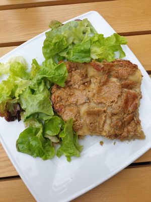 Lasagne at Mariposa in Nuremberg