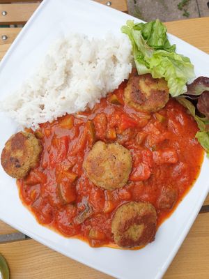 Gemüse Risotto mit Reis at Mariposa in Nuremberg