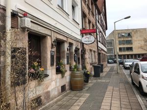 outside at Mariposa in Nuremberg