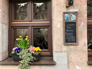 outside at Mariposa in Nuremberg