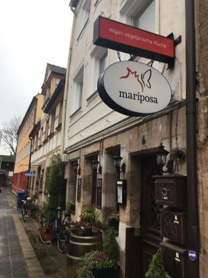 Traditional Style Mariposa - Vegan Restaurant at Mariposa in Nuremberg