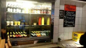 vegan mango lassie + ayran  at Vegöner in Nuremberg