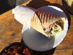 Vegöner dürüm at Vegöner in Nuremberg