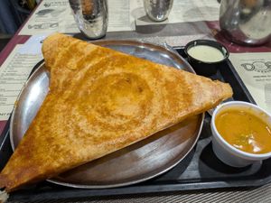 Mysore masala dosa at Dosa Corner in Columbus