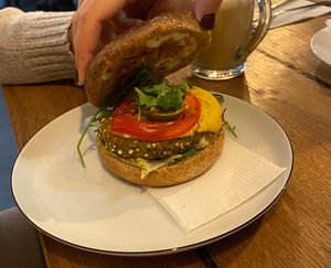 Veganer Burger at Geh Veg in Berlin
