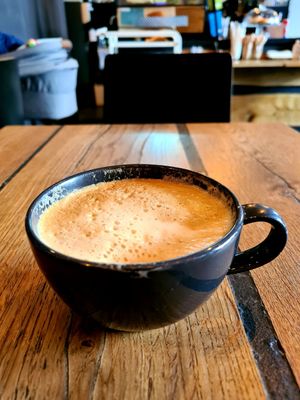 Cappu at Geh Veg in Berlin