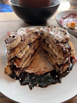 Bananen Pancakes  at Geh Veg in Berlin