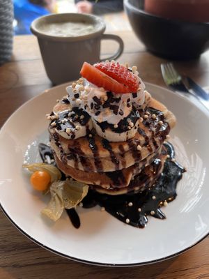 Bananen Pancakes  at Geh Veg in Berlin