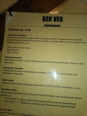 Non translated page at Geh Veg in Berlin