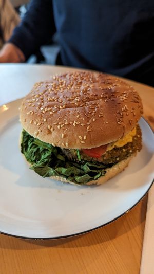 Quinua Burger at Geh Veg in Berlin
