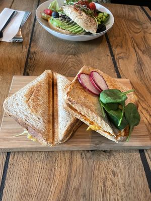 Toasties  at Geh Veg in Berlin