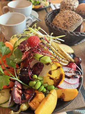 Breakfast plate   at Geh Veg in Berlin