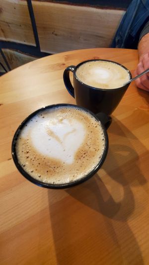 Café au lait at Geh Veg in Berlin