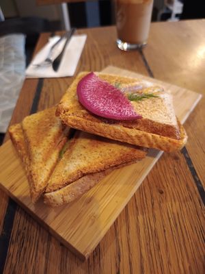 Toasted sandwiches at Geh Veg in Berlin