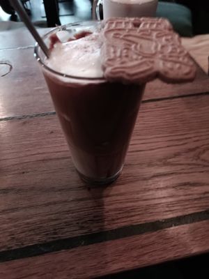 Biscoff latte at Geh Veg in Berlin