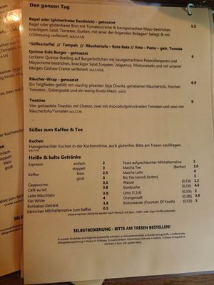 Menu 2 at Geh Veg in Berlin