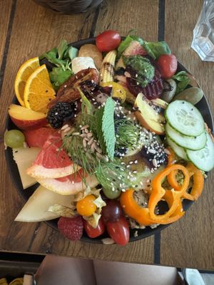 Breakfast plate  at Geh Veg in Berlin