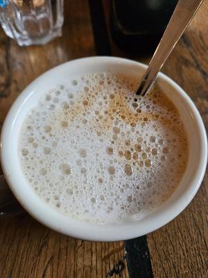 Cappuccino at Geh Veg in Berlin