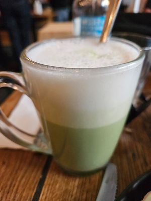Matcha Latte at Geh Veg in Berlin