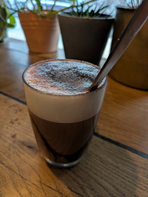 Hot chocolate at Geh Veg in Berlin