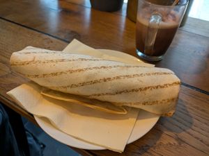 Wrap at Geh Veg in Berlin