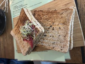 Toasties  at Geh Veg in Berlin