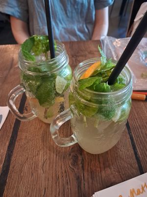 House lemonade at Geh Veg in Berlin