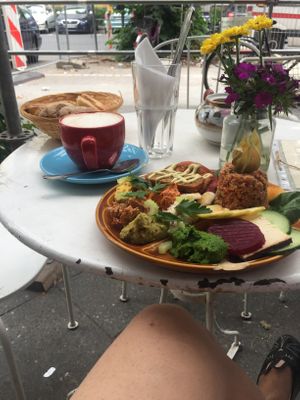 Vegan breakfast  at Geh Veg in Berlin