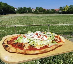 Pizza at Vegano in Gross-gerau