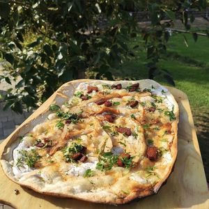 Flammkuchen at Vegano in Gross-gerau