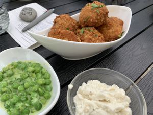 Crunchys. Soja Medaillons. Sehr lecker, knusprig. Hoher Brot/Teil Anteil  at Vegano in Gross-gerau