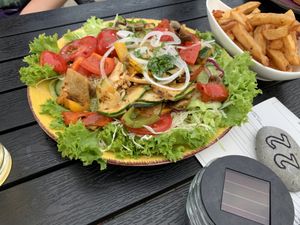 Grüner Salat 🥗 Das war empfehlenswert  at Vegano in Gross-gerau
