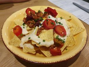 Chili chese Nachos at Vegano in Gross-gerau