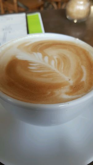 Cappucino love ;-) at Valladares in Berlin