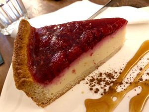 cheese cake at Valladares in Berlin