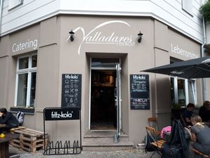 Outside at Valladares in Berlin