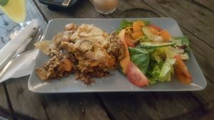 Lasagne at Valladares in Berlin