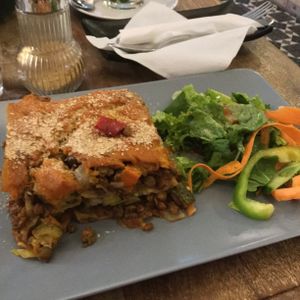 Lasagne 💚 at Valladares in Berlin