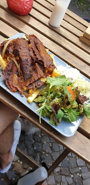 Gyros at Valladares in Berlin