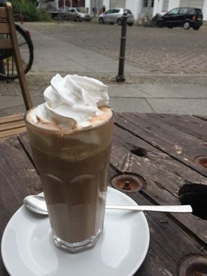Hot choc at Valladares in Berlin
