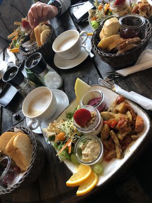 Super Délicieuse breakfast!!  at Valladares in Berlin