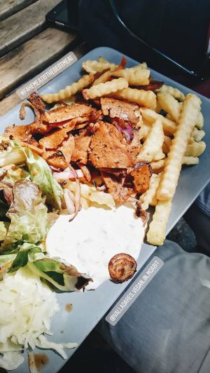 Gyros at Valladares in Berlin