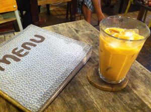 Chai tea on soy milk!  at The 2nd Rogpa Shop & Cafe in Seoul