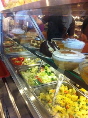 Lot of options.. at Green Vitality in Santiago