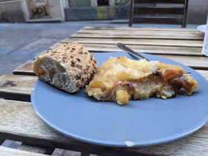 Tortilla de patata at Bohemian Lane in Bilbao