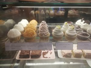 Cake selection Aug 2022 at Bohemian Lane in Bilbao