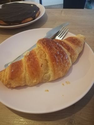 Croissant at Bohemian Lane in Bilbao
