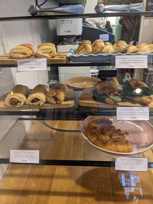 Baked goods at Bohemian Lane in Bilbao